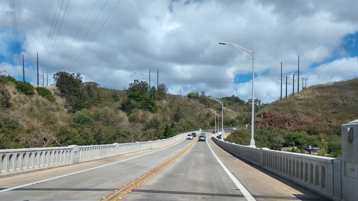 Roosevelt Bridge in Honolulu, HI utilized FasTrac 303 Cement and FasTrac Polymer to repair, restore and widen this historic bridge.