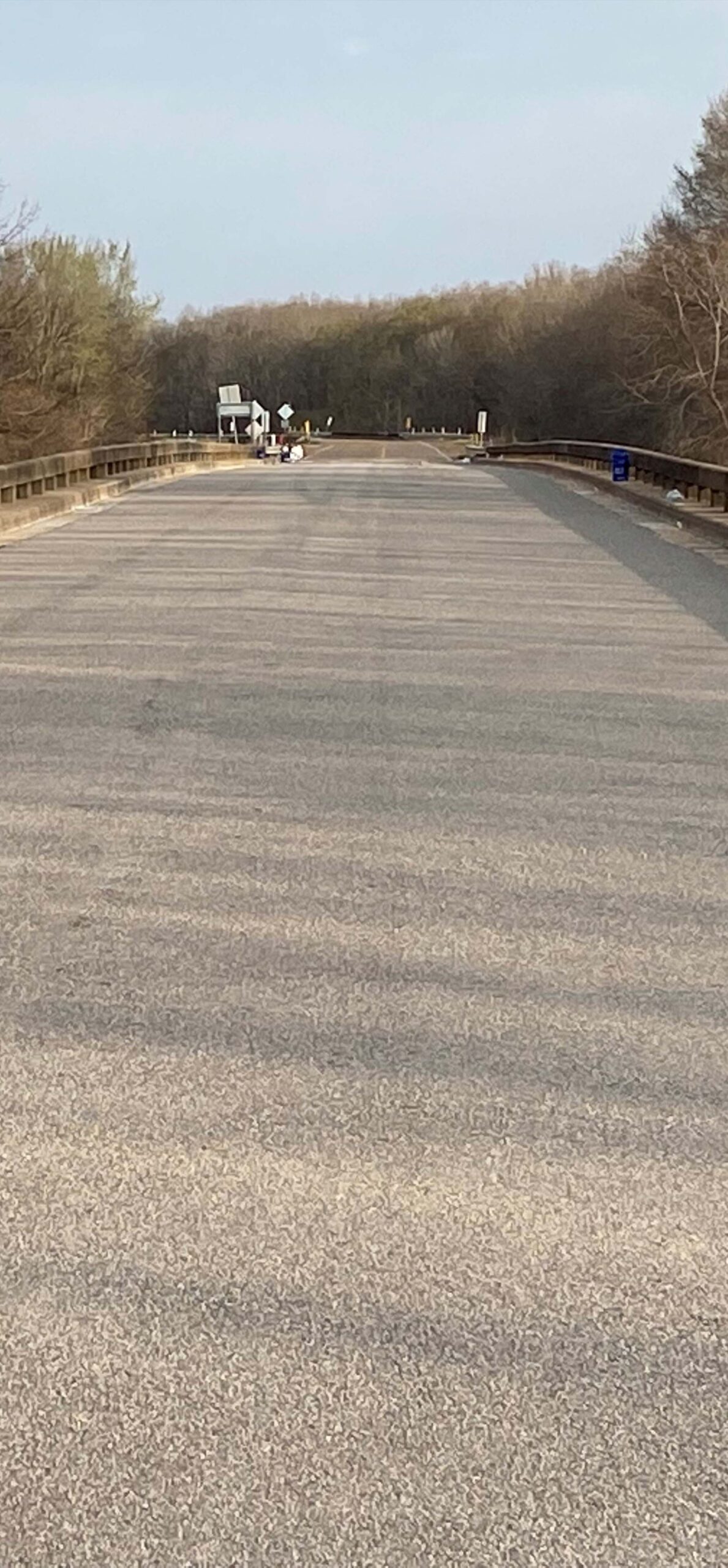 Yazoo, County bridge after application of Hybrid Polymer Concrete