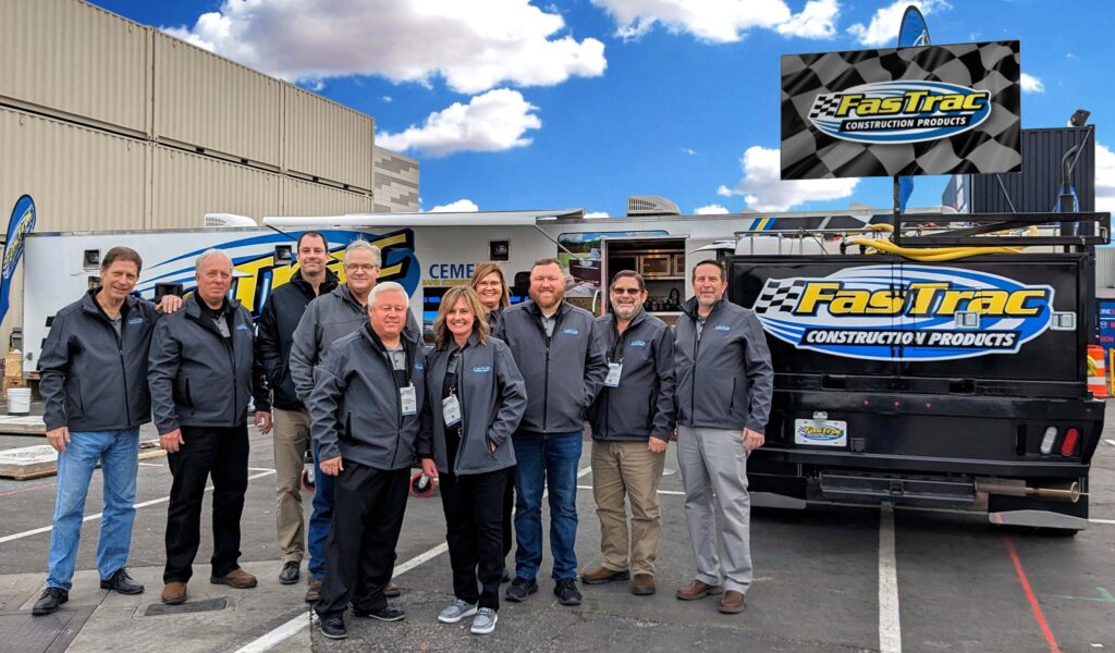FasTrac Construction Products attends World of Concrete 2023 in Las Vegas.